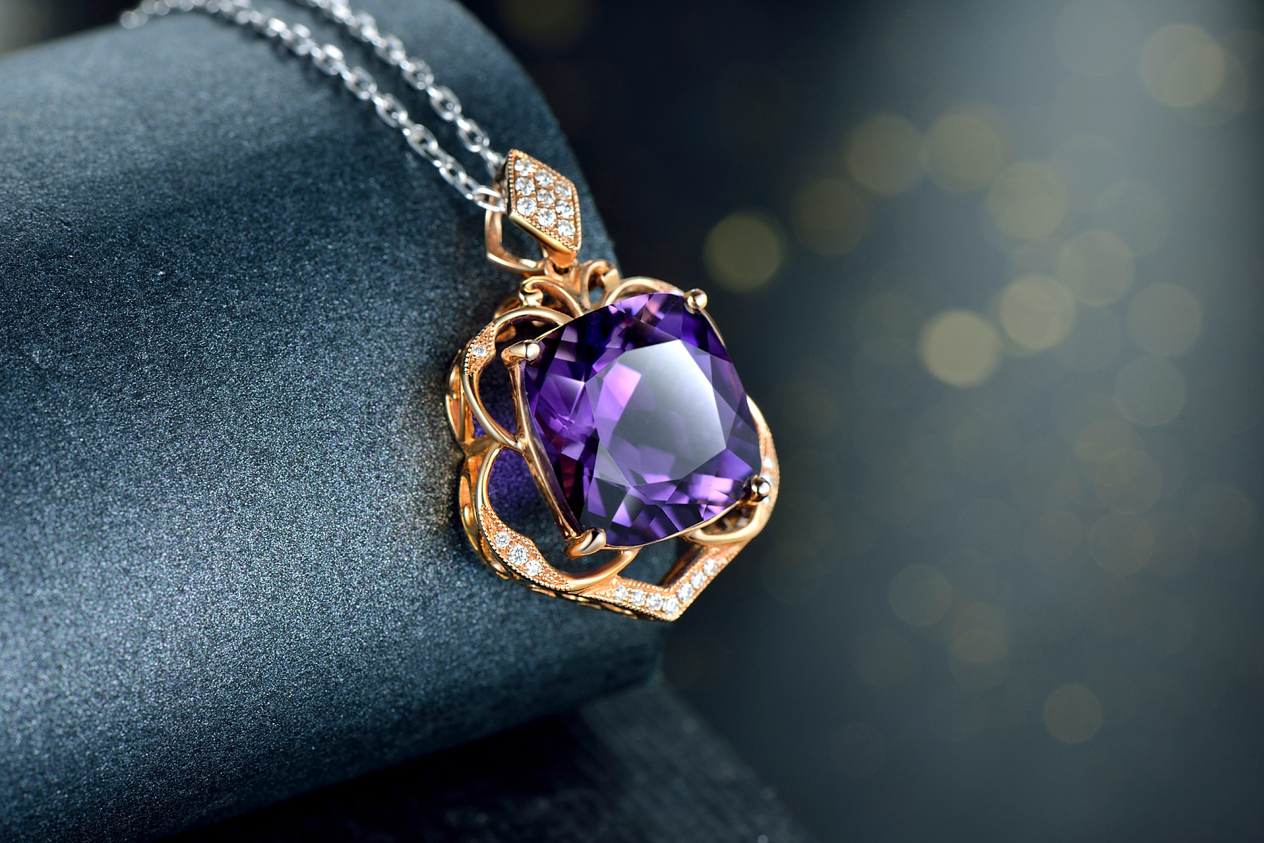 珠寶彩寶場景圖攝影作品賞析（一）